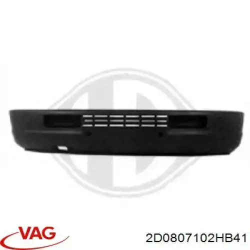 Parachoques delantero VAG 2D0807102HB41 precio, desde 152,46 EUR