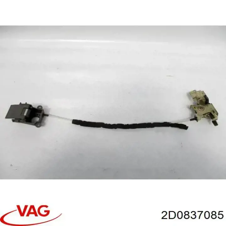 Cable de accionamiento, desbloqueo de puerta delantera izquierda VAG 2D0837085