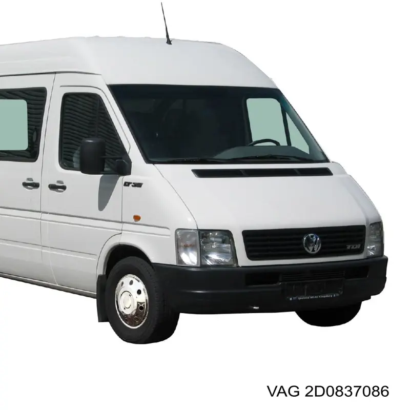 Manija interior de puerta delantera derecha 2D0837086 VAG