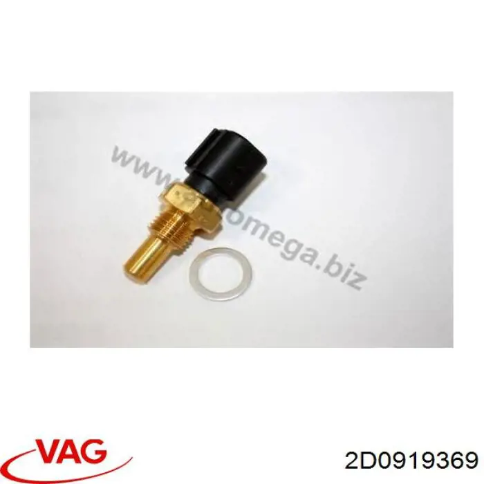 2D0919369 VAG sensor de temperatura del refrigerante