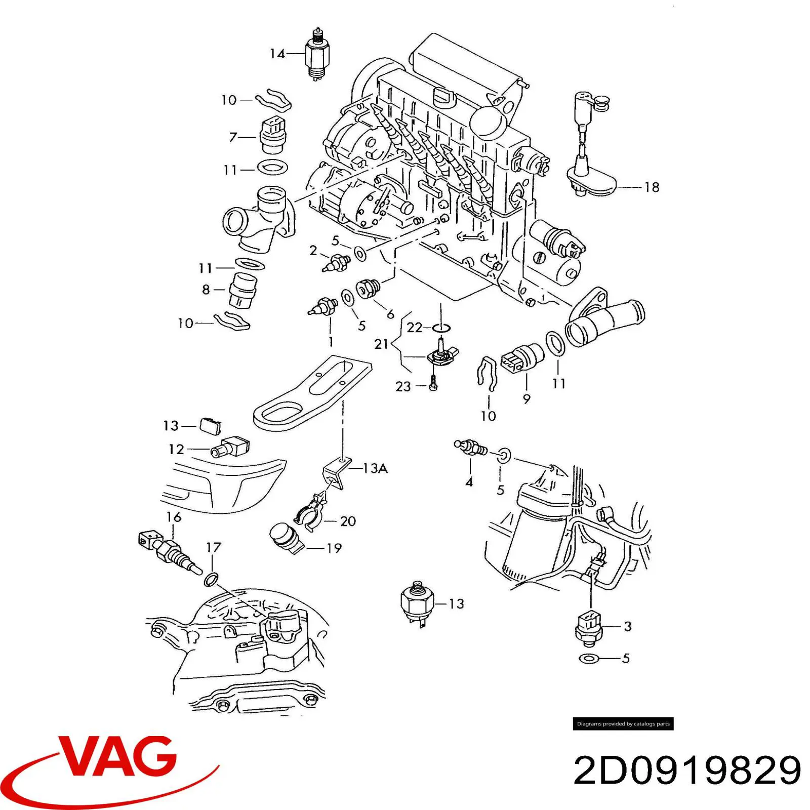 2D0919829 VAG