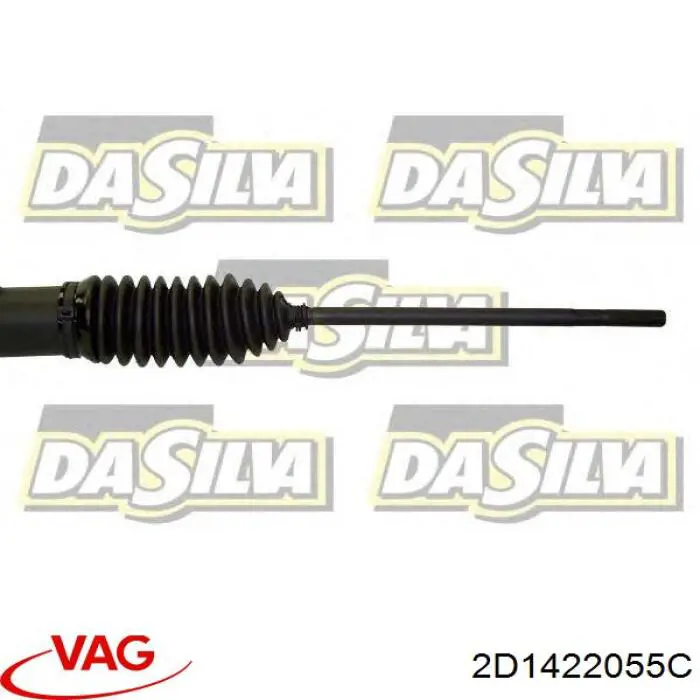 2D1422055C VAG cremallera de dirección