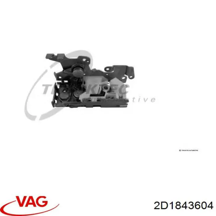 Cerradura de puerta lateral corrediza derecha VAG 2D1843604 precio, desde 19,62 EUR
