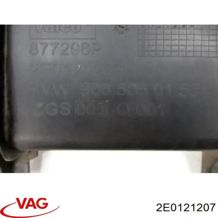 2E0121207 VAG bastidor radiador
