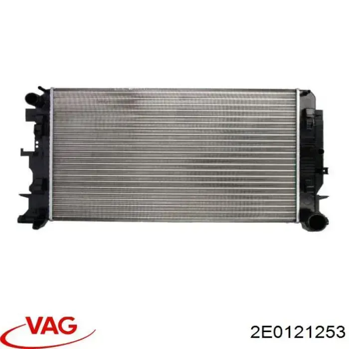 2E0121253 VAG radiador