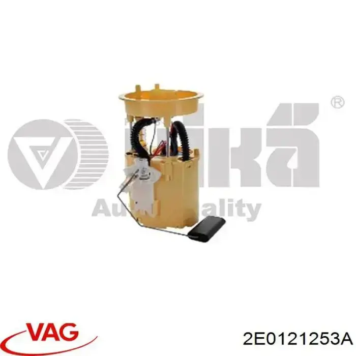 2E0121253A VAG radiador