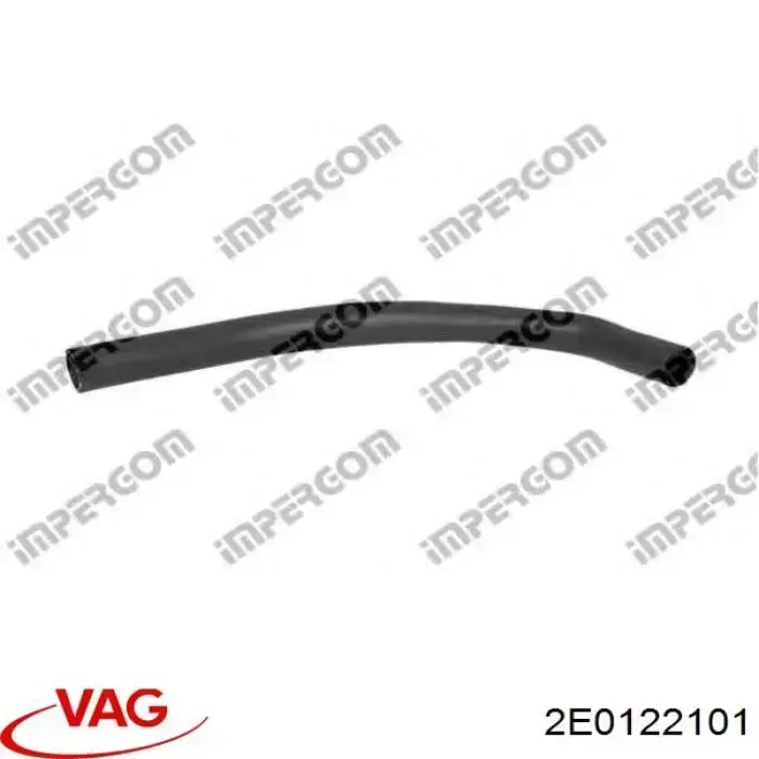 Comprar 2E0122101 VAG Manguera superior del radiador