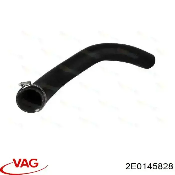 2E0145828 VAG tubo flexible de aire de sobrealimentación izquierdo