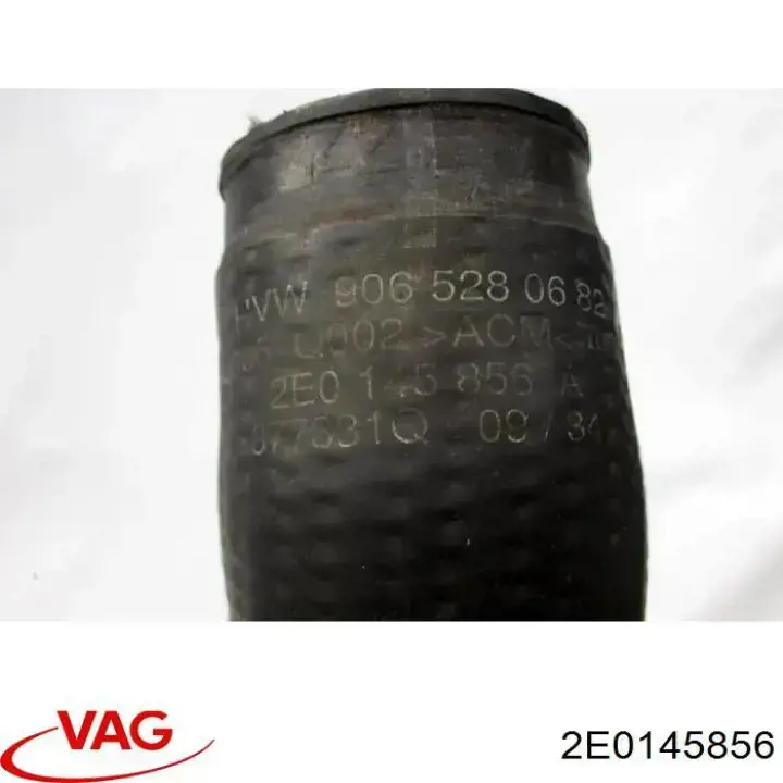 Tubo flexible de aire de sobrealimentación VAG 2E0145856