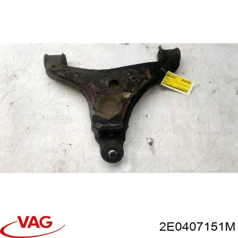 Brazo inferior izquierdo de la suspensión delantera VAG 2E0407151M precio, desde 103,09 EUR