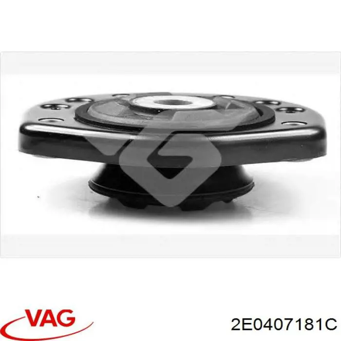 Soporte del amortiguador delantero 2E0407181C VAG