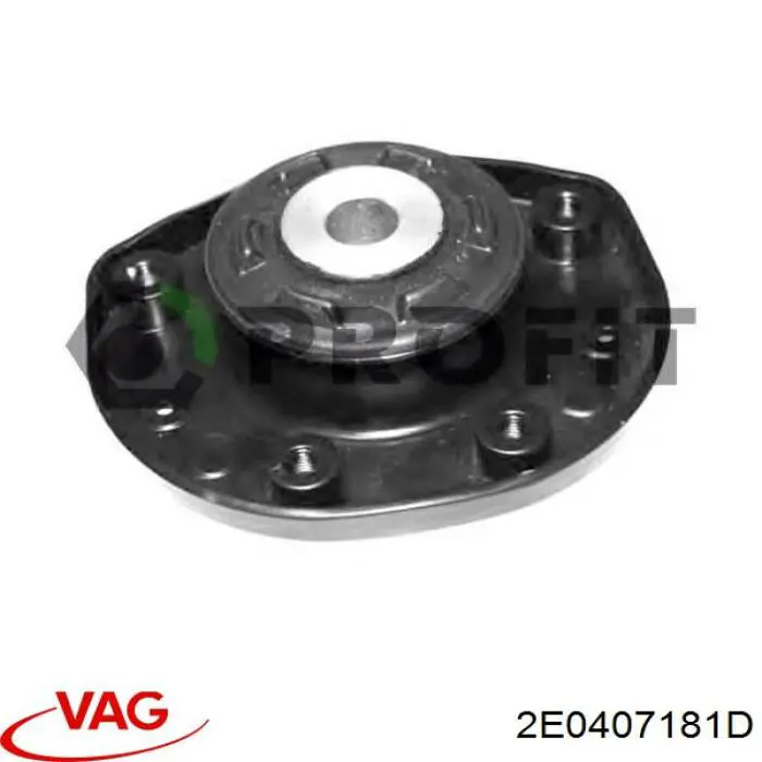 Soporte del amortiguador delantero VAG 2E0407181D precio, desde 23,01 EUR