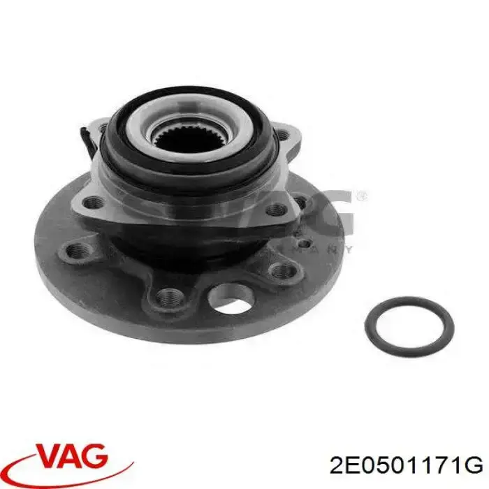 Comprar 2E0501171G VAG Semieje trasero izquierdo