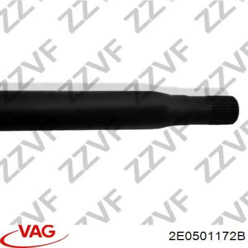 Semieje trasero derecho VAG 2E0501172B precio, desde 83,60 EUR