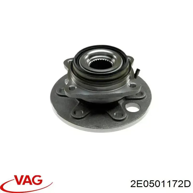 2E0501172D VAG Palier trasero derecho