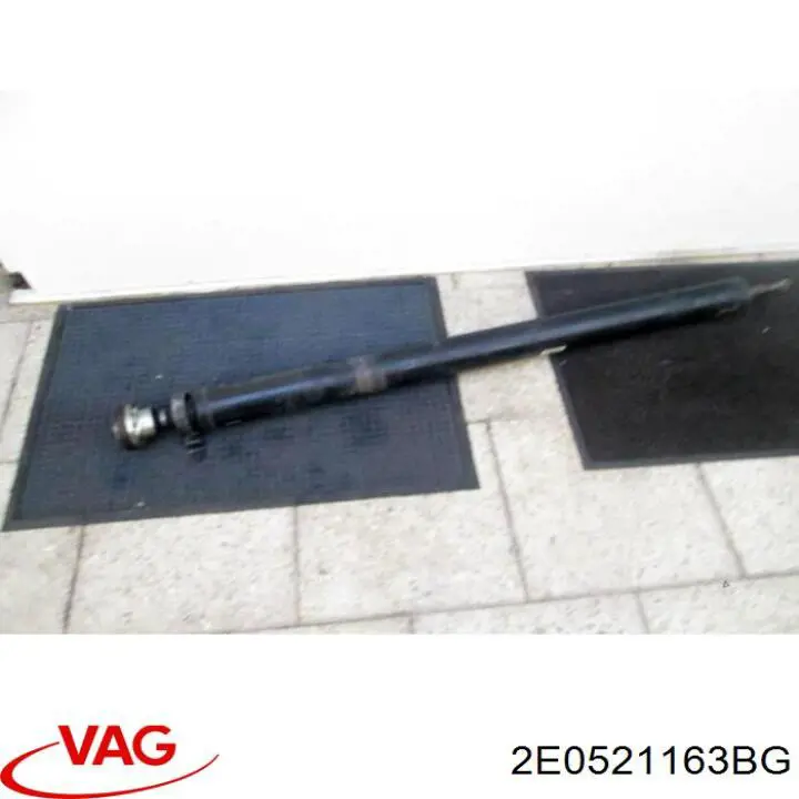 2E0521163BG VAG Árbol de transmisión trasero, parte delantera