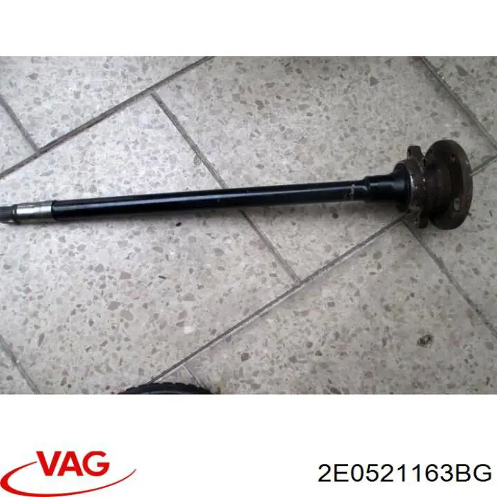 Árbol de transmisión trasero, parte delantera VAG 2E0521163BG precio, desde 1270,52 EUR