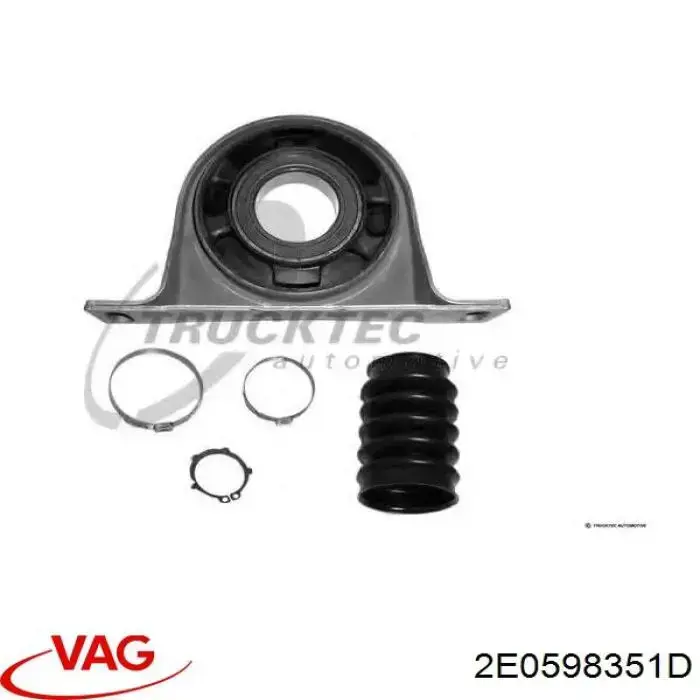 Comprar 2E0598351D VAG Rodamiento central del eje de transmisión