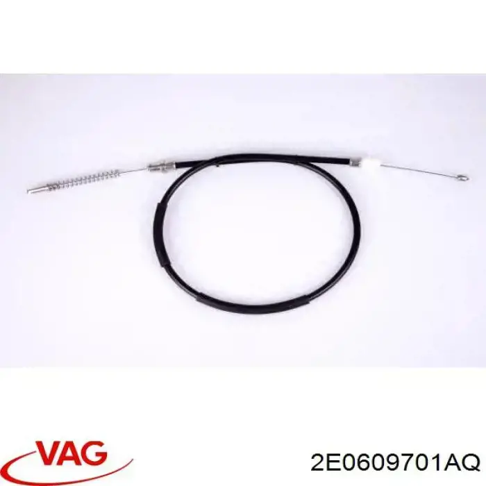 Cable de freno de mano trasero derecho/izquierdo VAG 2E0609701AQ