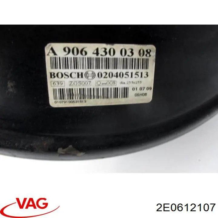 Comprar 2E0612107 VAG Servofreno