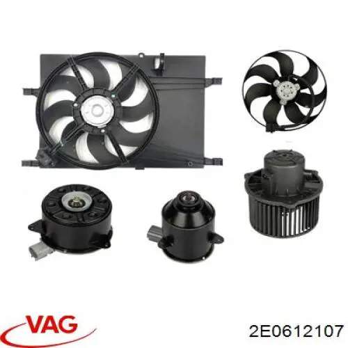 2E0612107 VAG Servofreno
