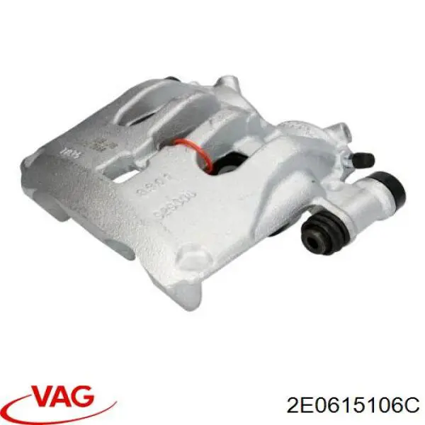 Pinza de freno delantera derecha 2E0615106C VAG