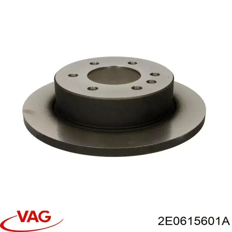 Comprar 2E0615601A VAG Disco de freno trasero