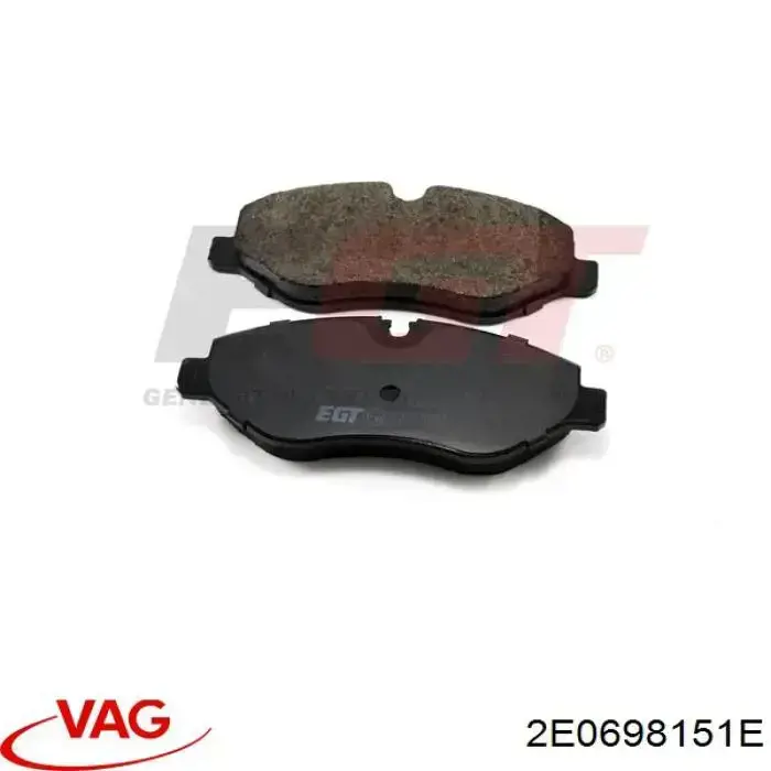 Pastillas freno delanteras VAG 2E0698151E precio, desde 26,41 EUR