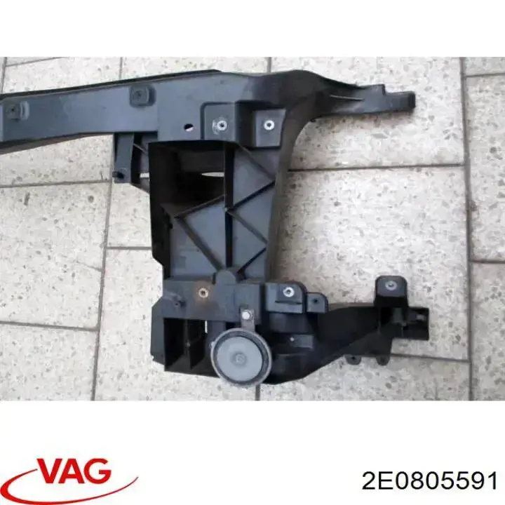 Panel de soporte del radiador y montaje de faros VAG 2E0805591 precio, desde 172,00 EUR