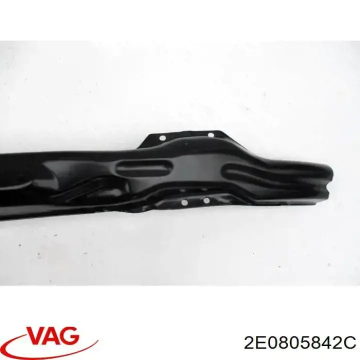 2E0805842D VAG Refuerzo parachoque delantero