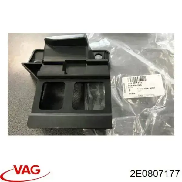 Soporte de parachoques delantero izquierdo VAG 2E0807177 precio, desde 29,61 EUR