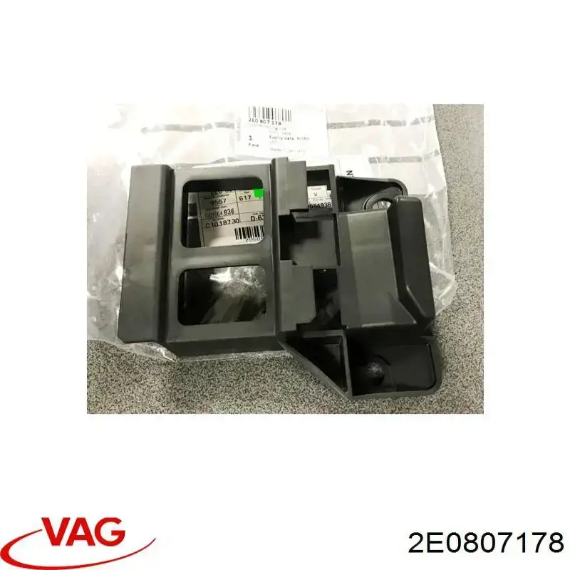 Soporte de parachoques delantero derecho VAG 2E0807178 precio, desde 23,16 EUR