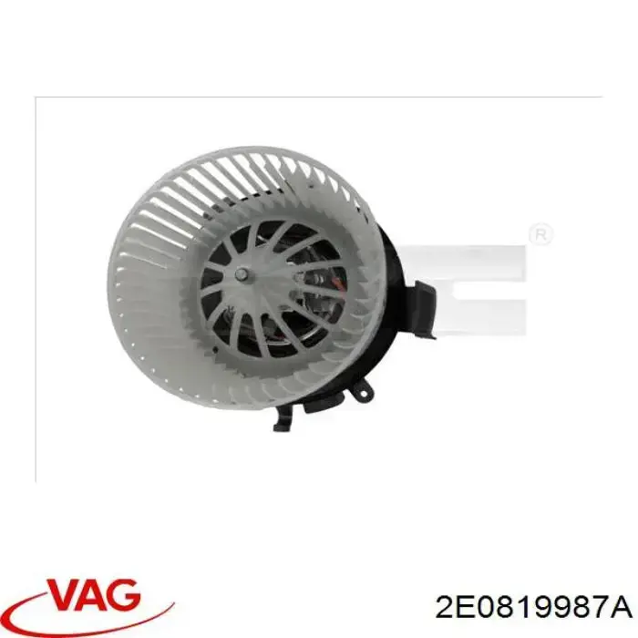 Comprar 2E0819987A VAG Motor de calefacción