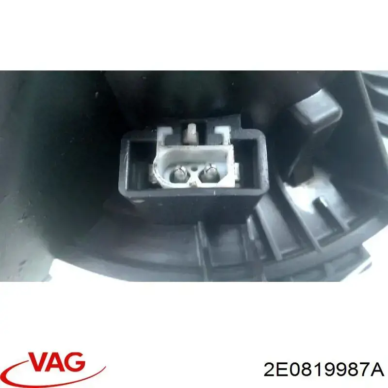 Ventilador habitáculo 2E0819987A VAG