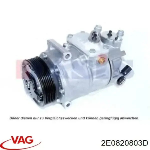 Compresor ac VAG 2E0820803D precio, desde 257,78 EUR