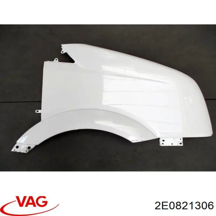 Guardabarros delanteros derecho VAG 2E0821306 precio, desde 166,50 EUR