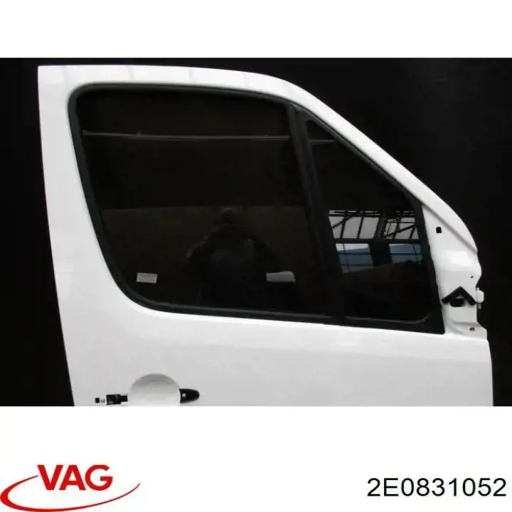Puerta delantera derecha 2E0831052 VAG