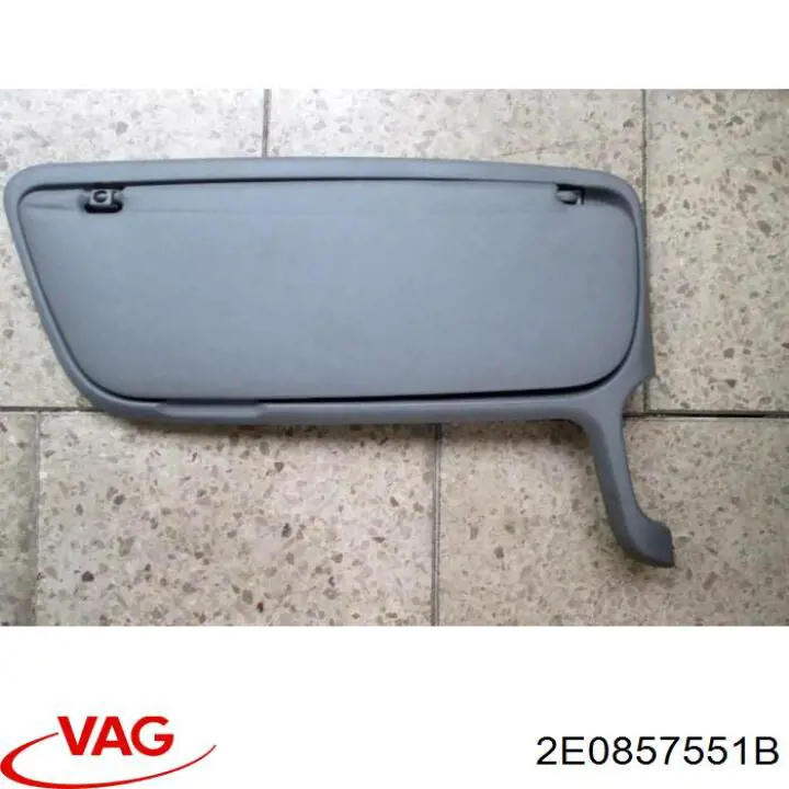 Visera para Volkswagen Crafter 30-50 2F, 2FC, 2FF, 2FG,2FL, 2FM