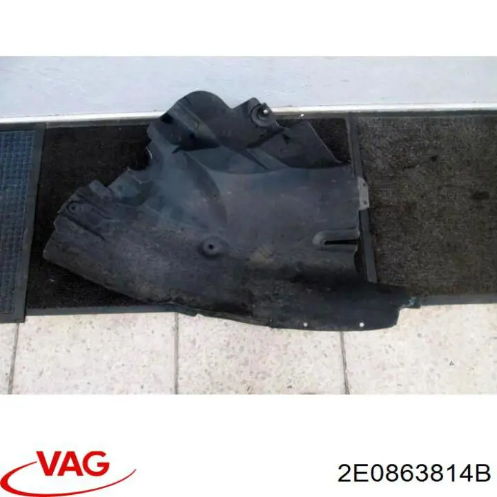 Guardabarros interior trasero derecho del guardafango delantero VAG 2E0863814B precio, desde 29,96 EUR