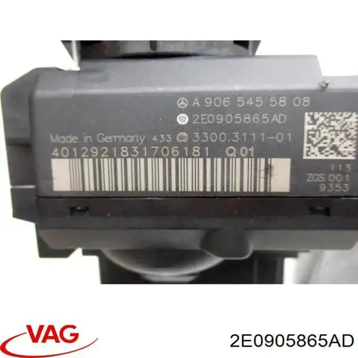 Comprar 2E0905865AD VAG Bombín de arranque