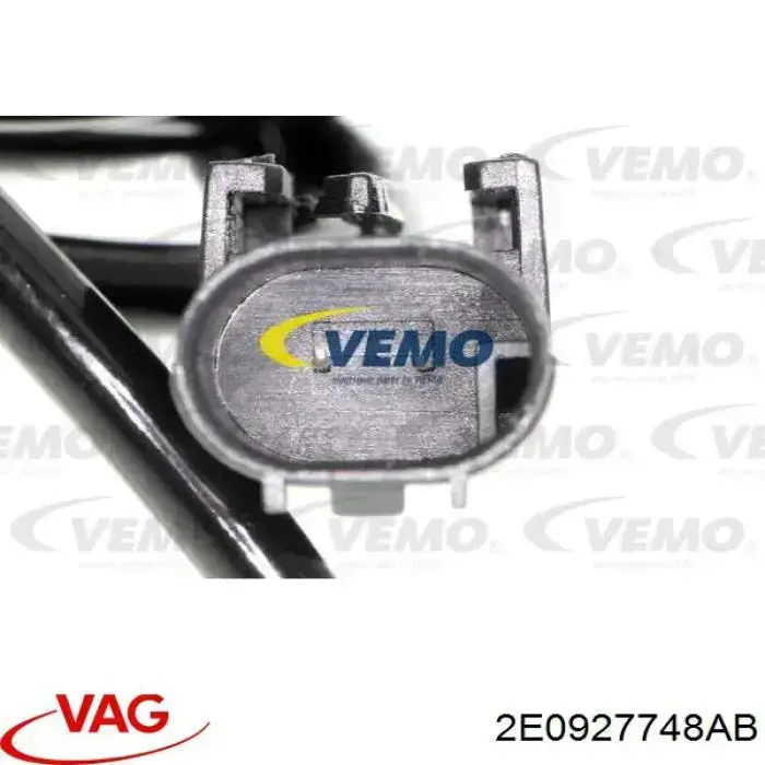 2E0927748AB VAG sensor abs trasero derecho