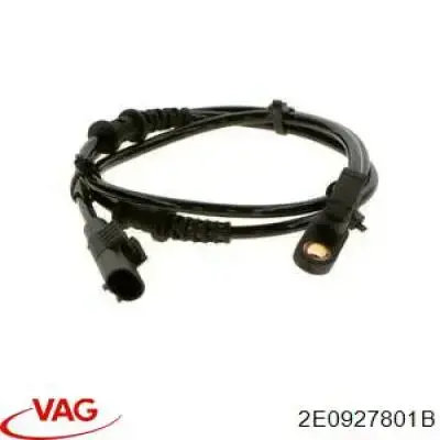 Comprar 2E0927801B VAG Sensor revoluciones de la rueda, delantero
