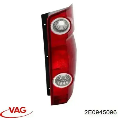 Piloto trasero derecho VAG 2E0945096