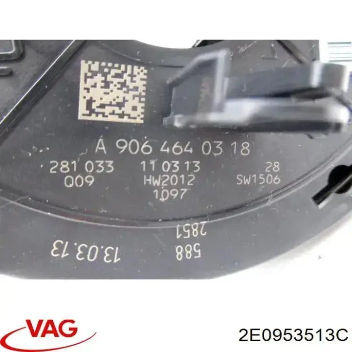 Conmutador izquierdo de la columna de dirección VAG 2E0953513C precio, desde 43,74 EUR