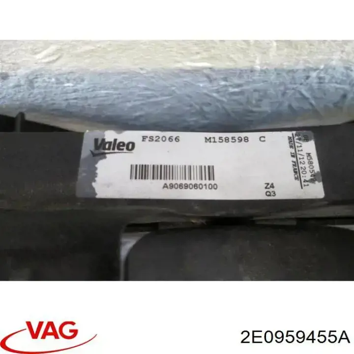 Comprar 2E0959455A VAG Ventilador del radiador