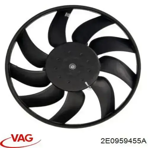 Comprar 2E0959455A VAG Ventilador del radiador