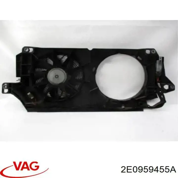 2E0959455A VAG rodete ventilador, refrigeración de motor