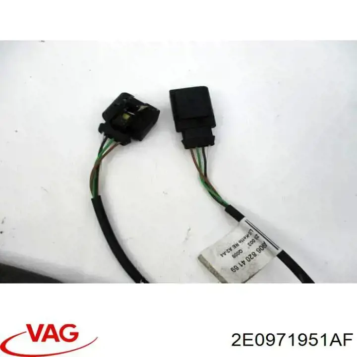Mazo de cables de la puerta lateral corrediza derecha 2E0971951AF VAG