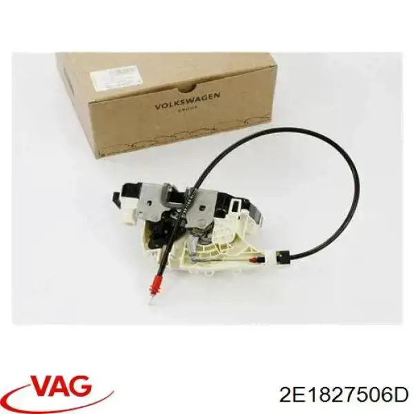 Cerradura de puerta trasera derecha de doble hoja A9067401035 VAG