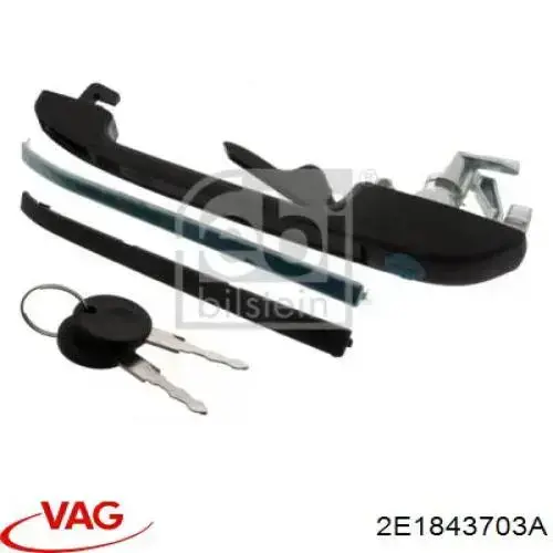 2E1843703A VAG Manija exterior de puerta corrediza